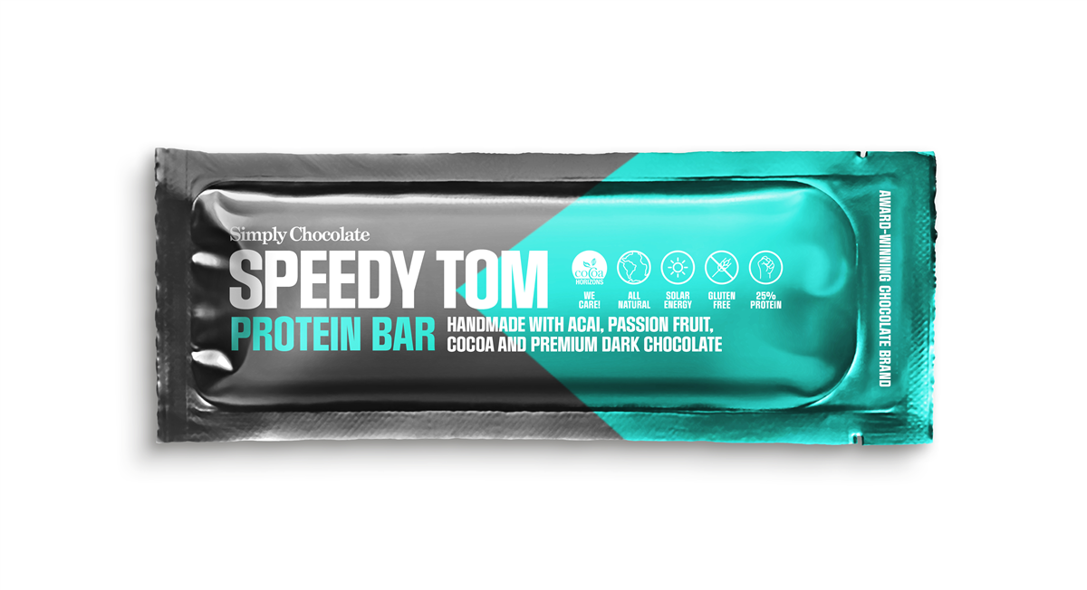 Simply Chocolate Proteinbar passionfrugt