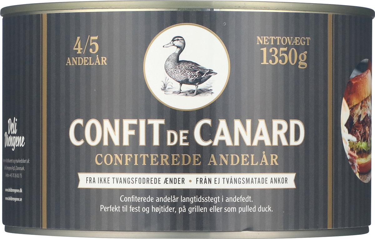 Deli Drengene Confit de Canard