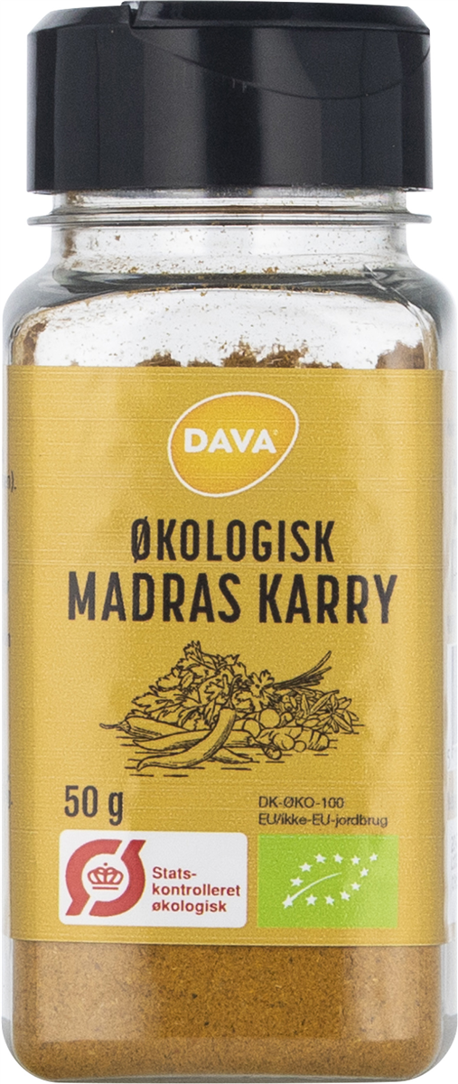 Dava Madras karry øko 50 g