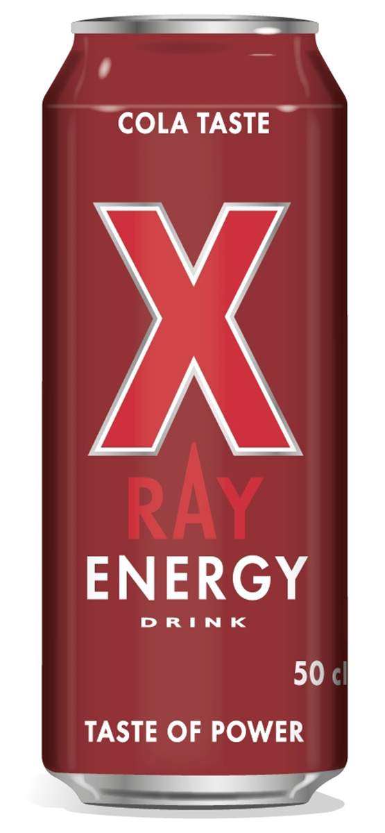 Harboe X-Ray energidrik cola 500 ml