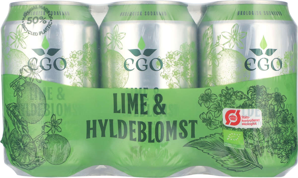 Ego Lime Hyldeblomsт 6-pak Øko