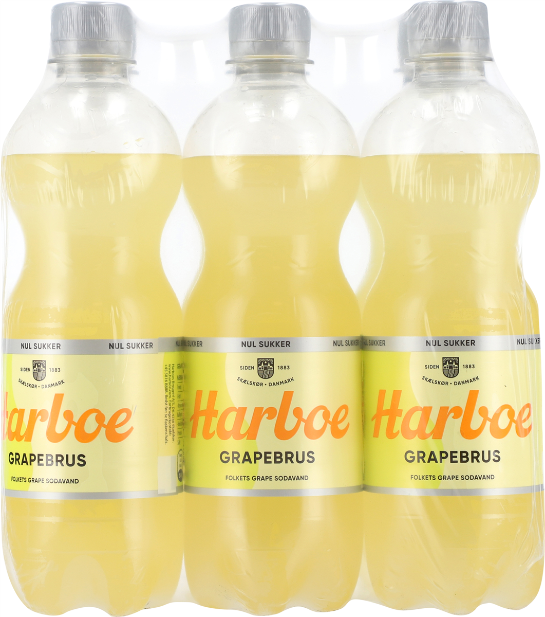 Harboe grape 0% 6-pak 3000 ml