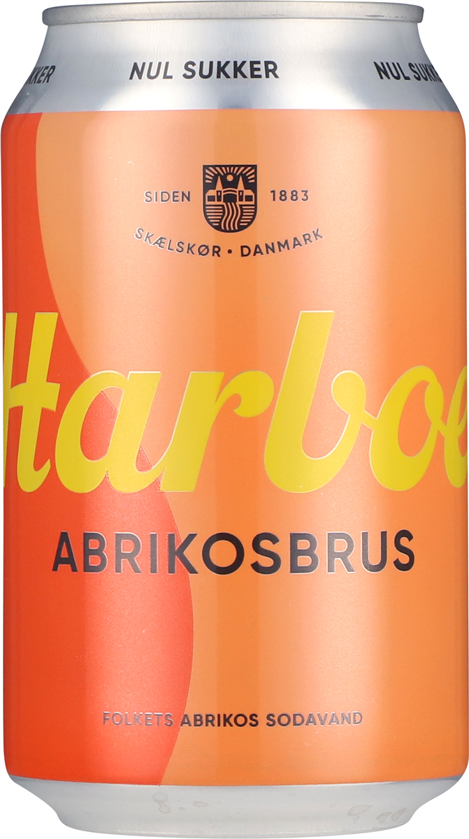 Harboe Abrikosbrus Nul Sukker 33 cl