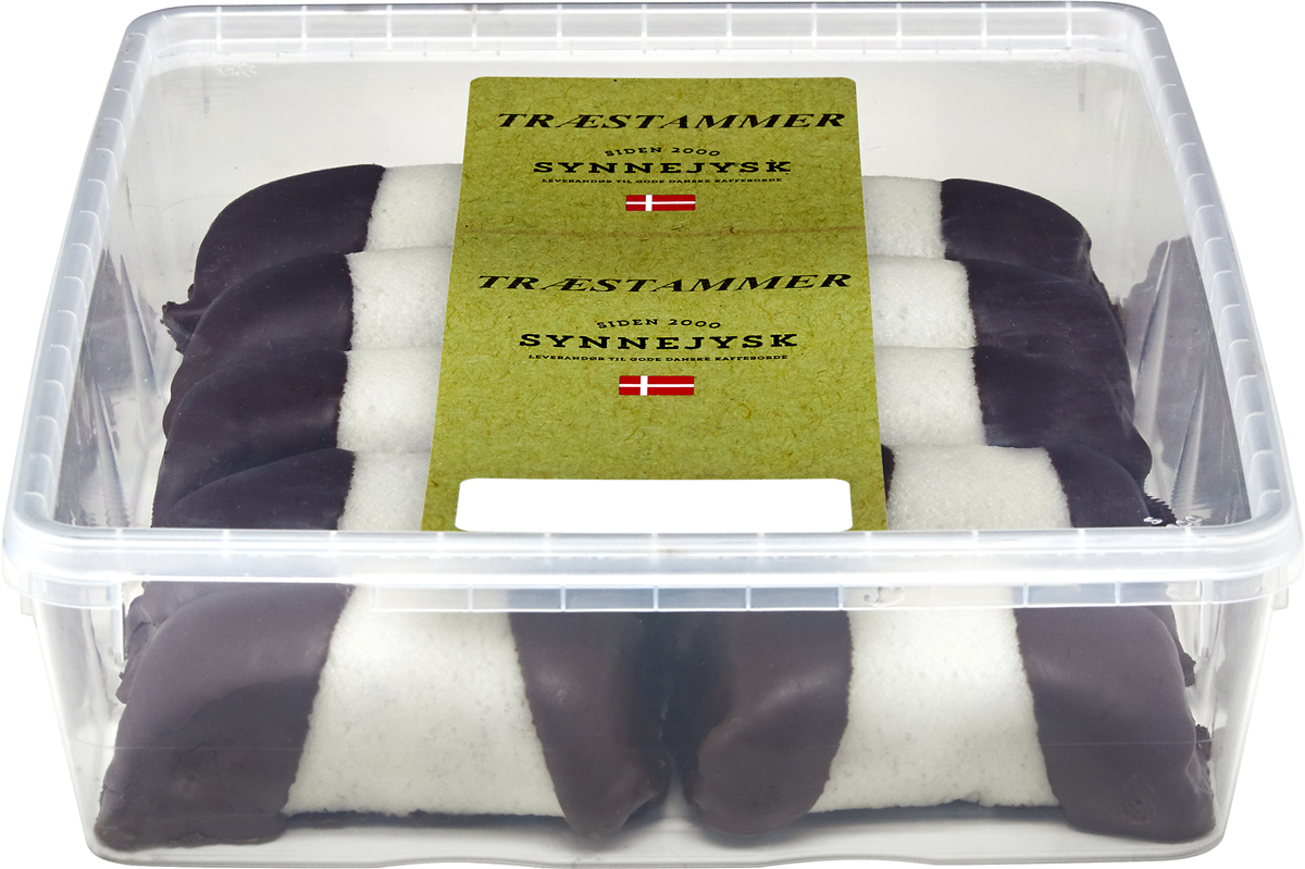 Synnejysk Træstammer Hvide