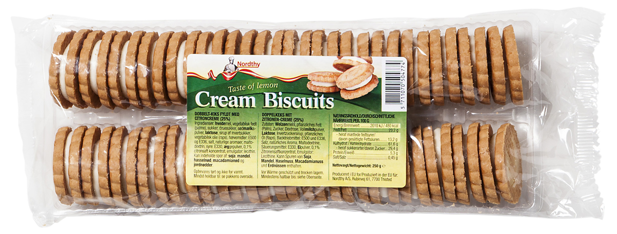 Nordthy Lemon Biscuits