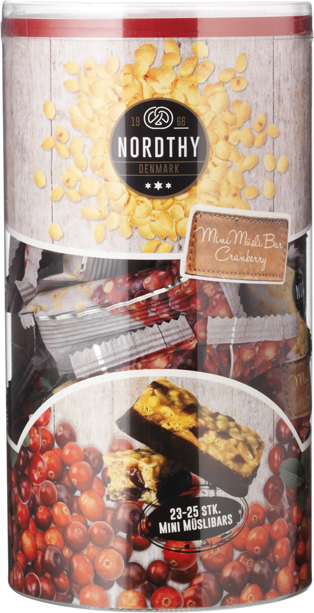 Mini musli bars cranberry 175 g
