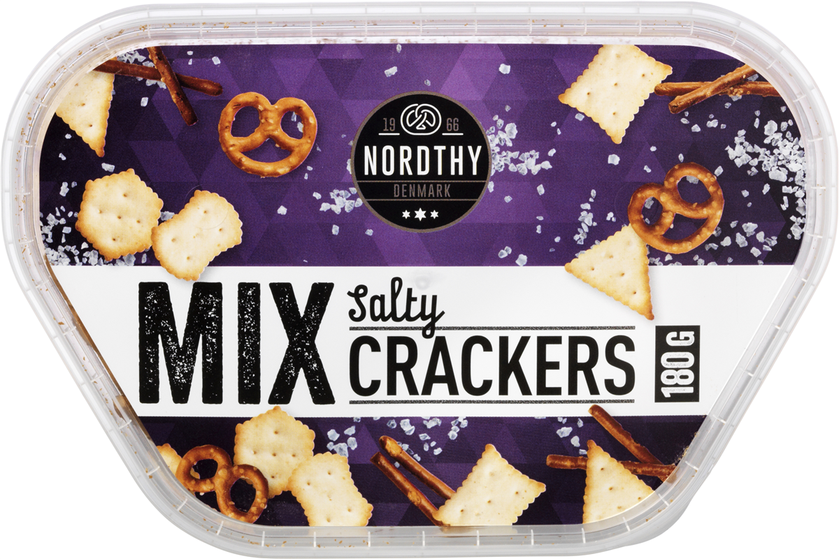 Nordthy Mix Salty Crackers 180 g