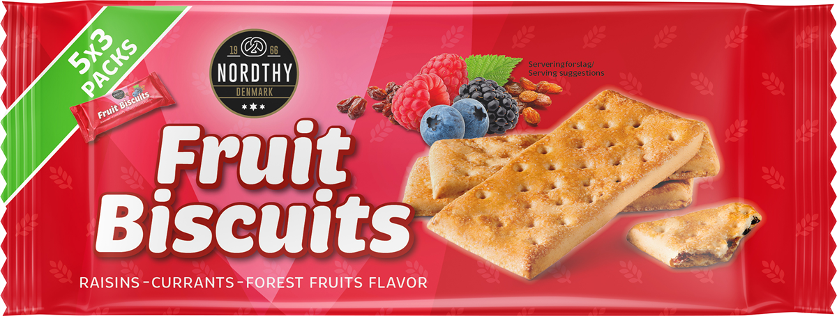 Nordthy Frugtkiks Skovbær 218 g