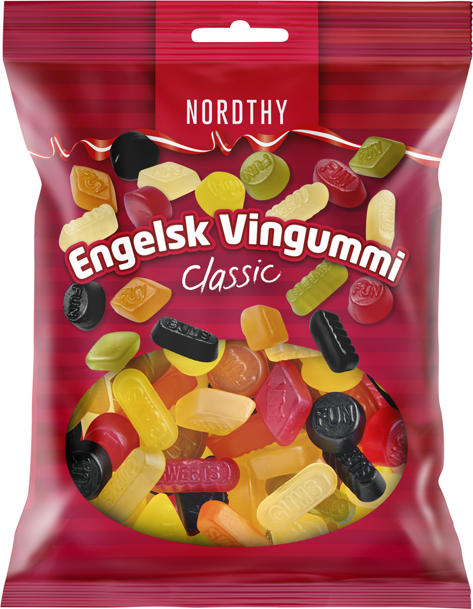 Nordthy Engelsk Vingummi