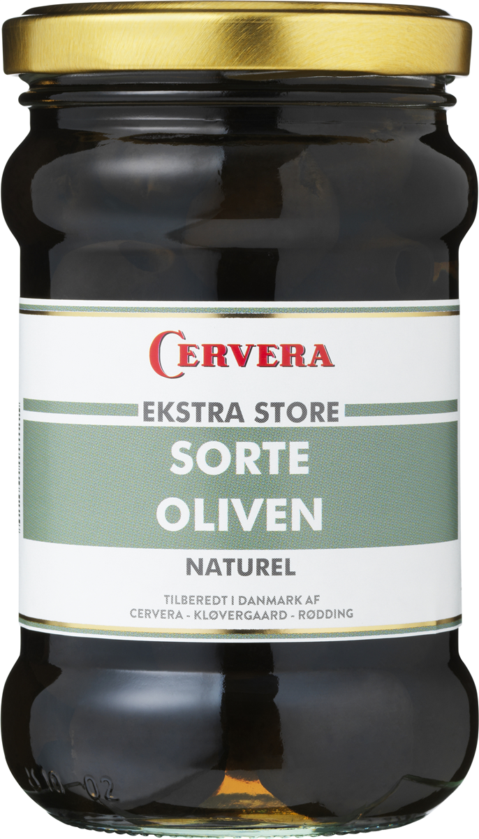 Sorte oliven u/sten medium 305 g