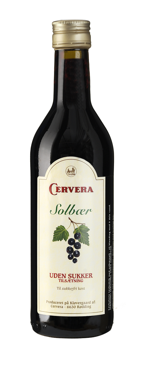 Solbærsaft u/sukker 700 ml