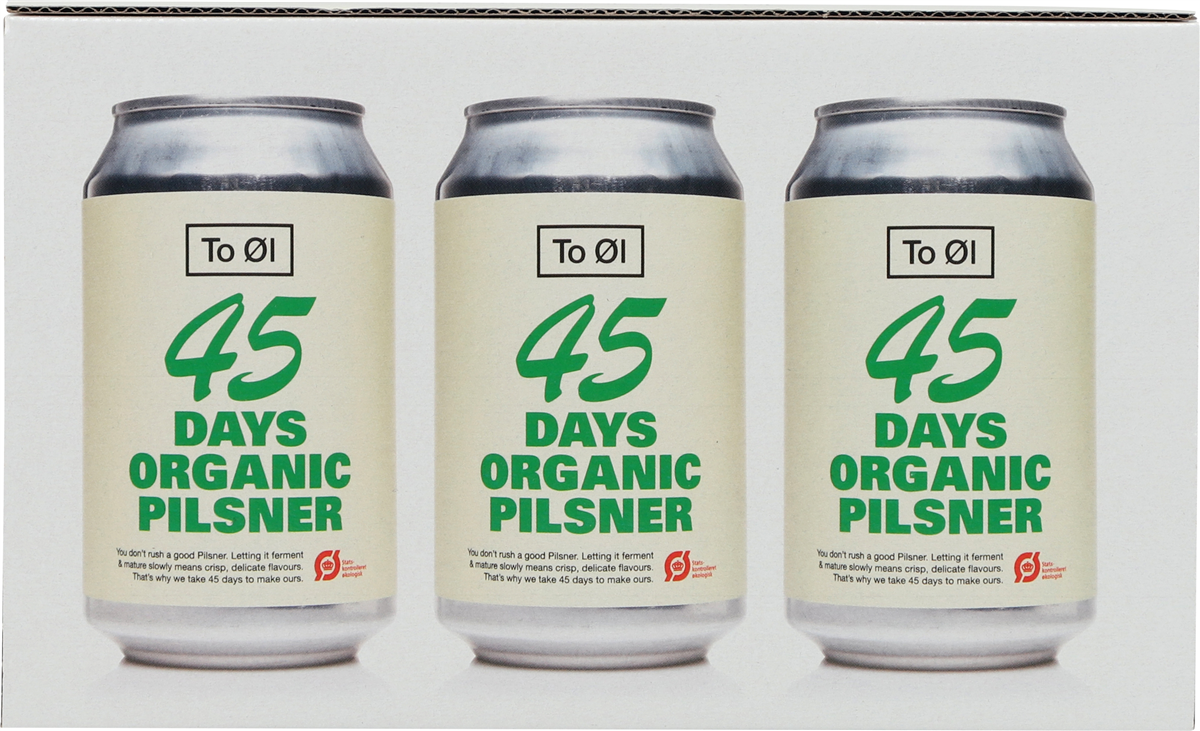 45 Days organic pilsner 1980 ml