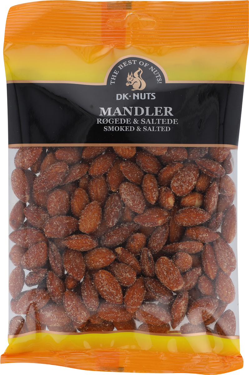 Mandler Røgede Og Saltede