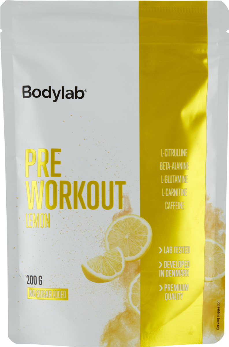 Bodylab preworkout lemon 200 g