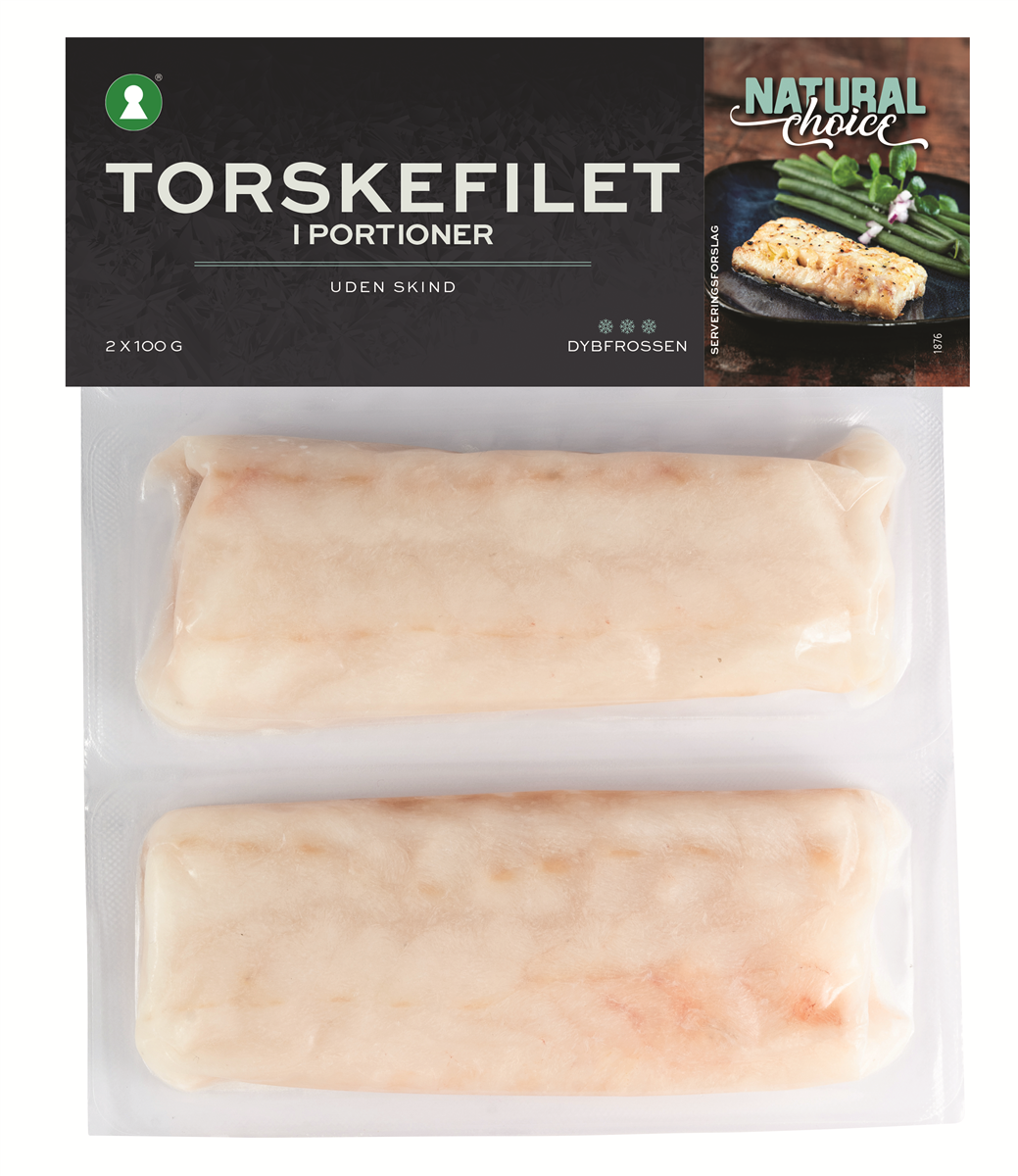 Torskefilet i portioner 200 g