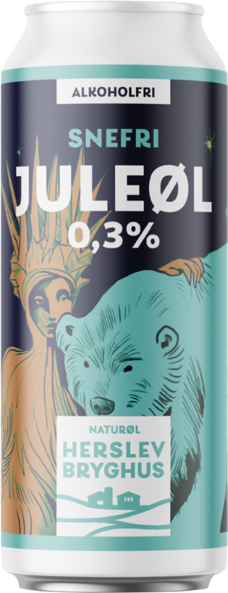 🧊Snefri 0,3% øko. Herslev Bryghus 330 ml