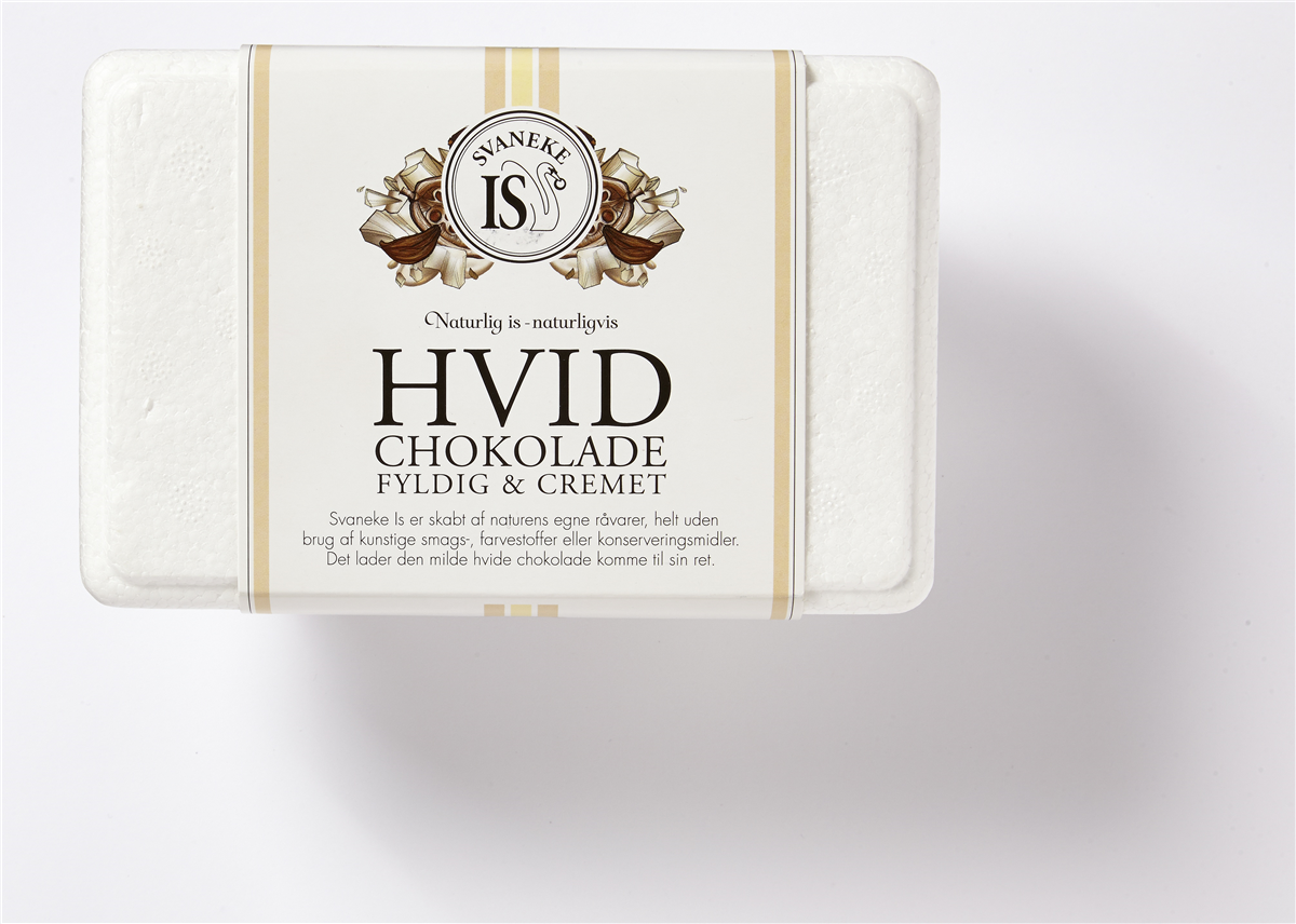 Hvid chokolade Svanke is