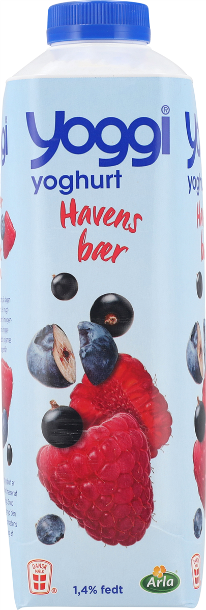Yoggi Yoghurt Havens Bær 1,4% 1 kg