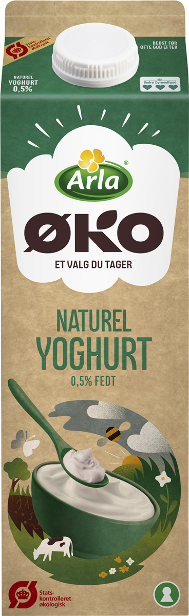 Arla Yoghurt Naturel Øko 1 kg