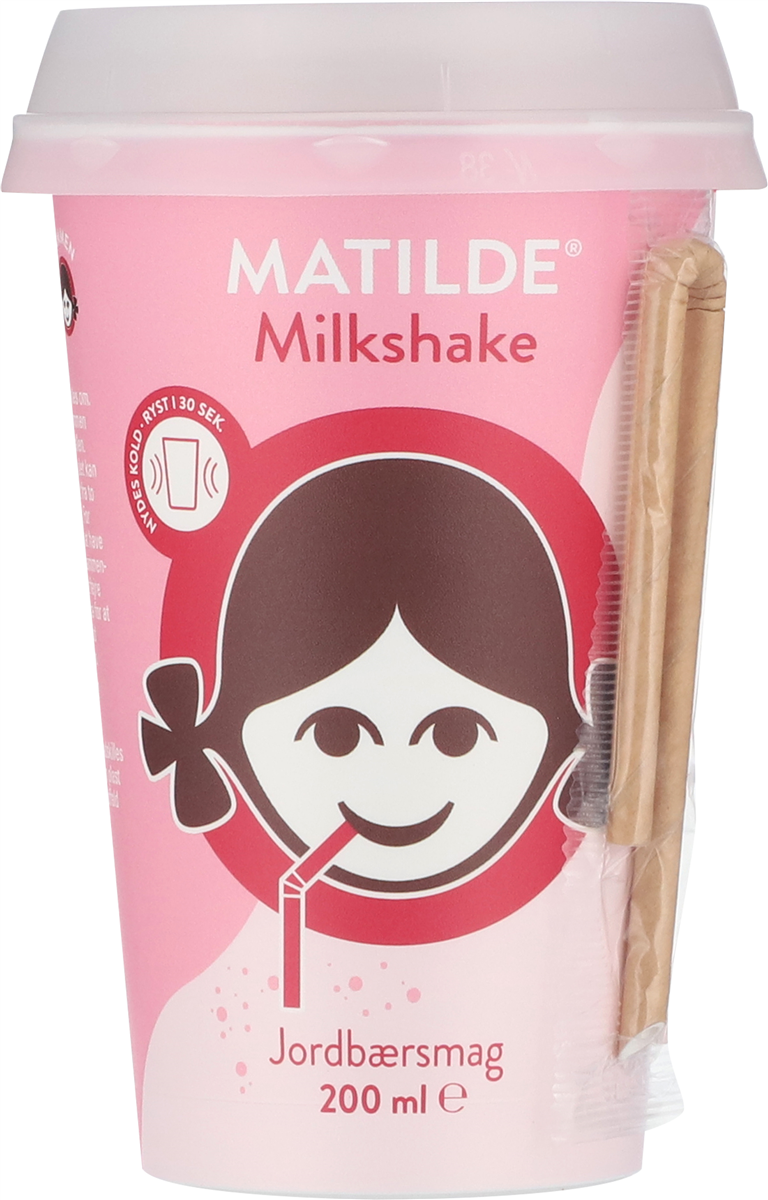 Matilde Milkshake Jordbær 200 ml