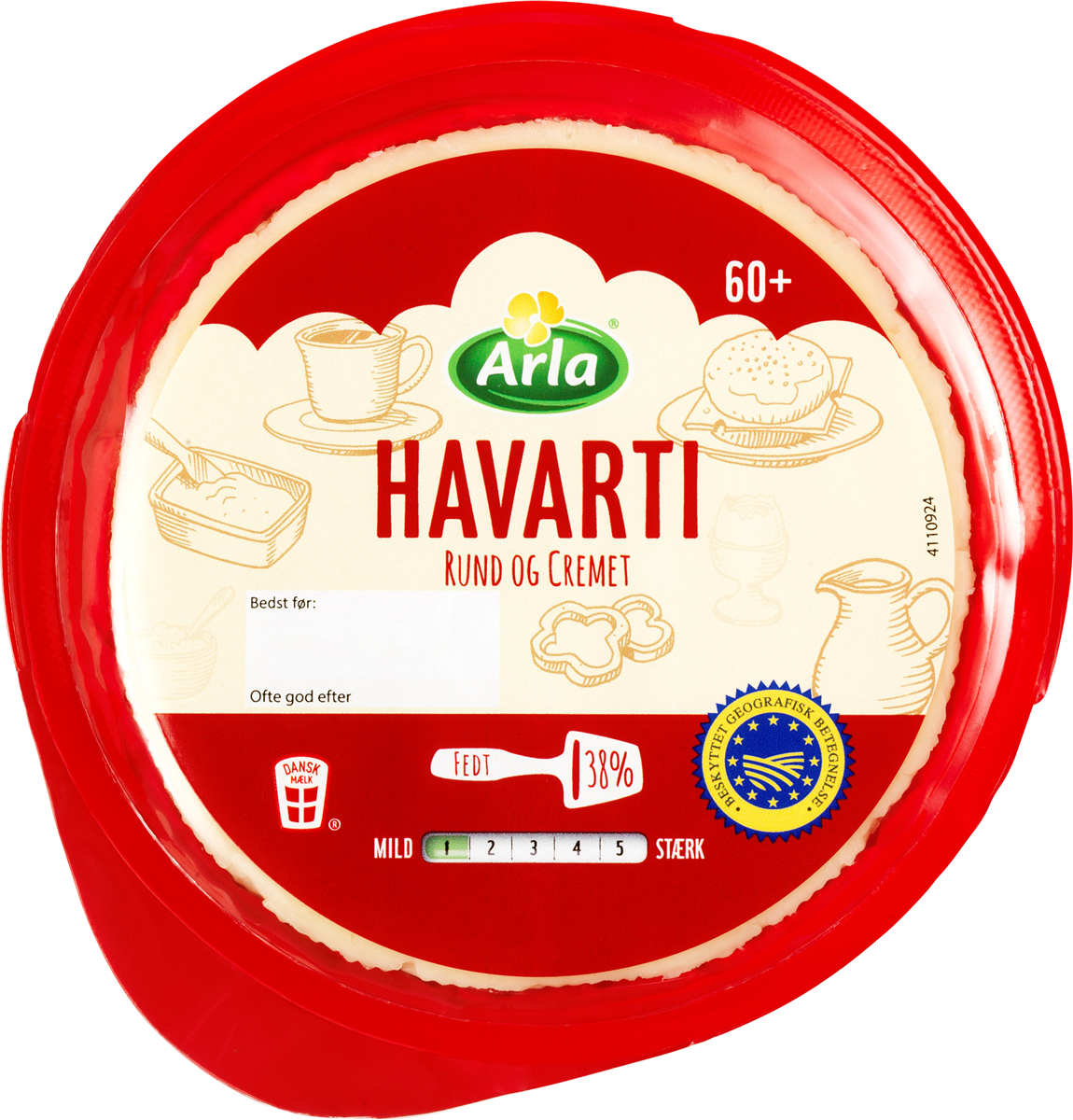 Arla Havarti 60+