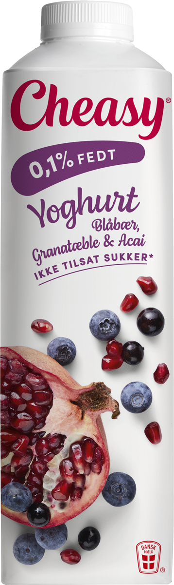Cheasy Blåbær, Granatæble & Acai
