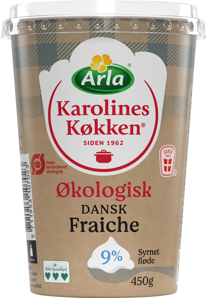 KK cr.fraiche 9% øko 450 g