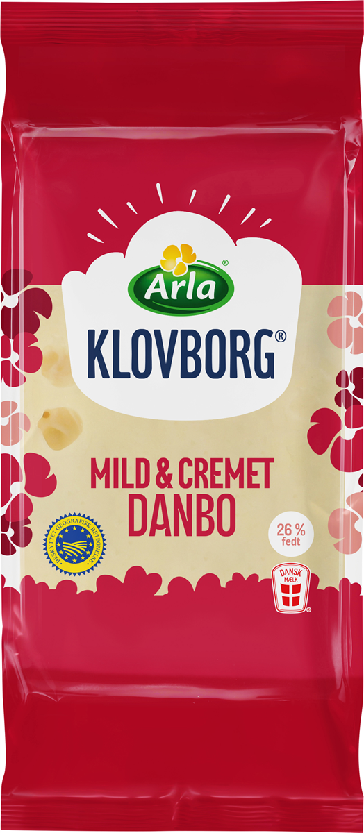 Arla Klovborg, Danbo skæreost mild 45+