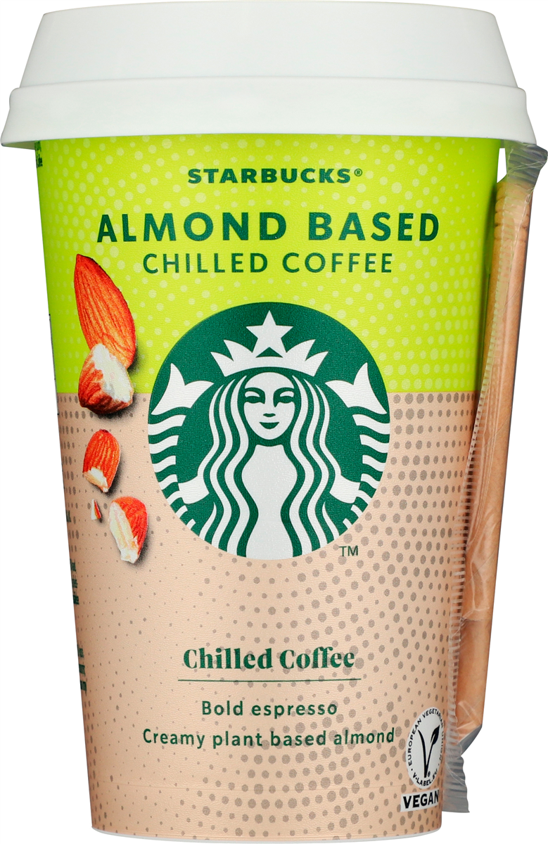 Sbux iskaffe mandelmælk 220 ml
