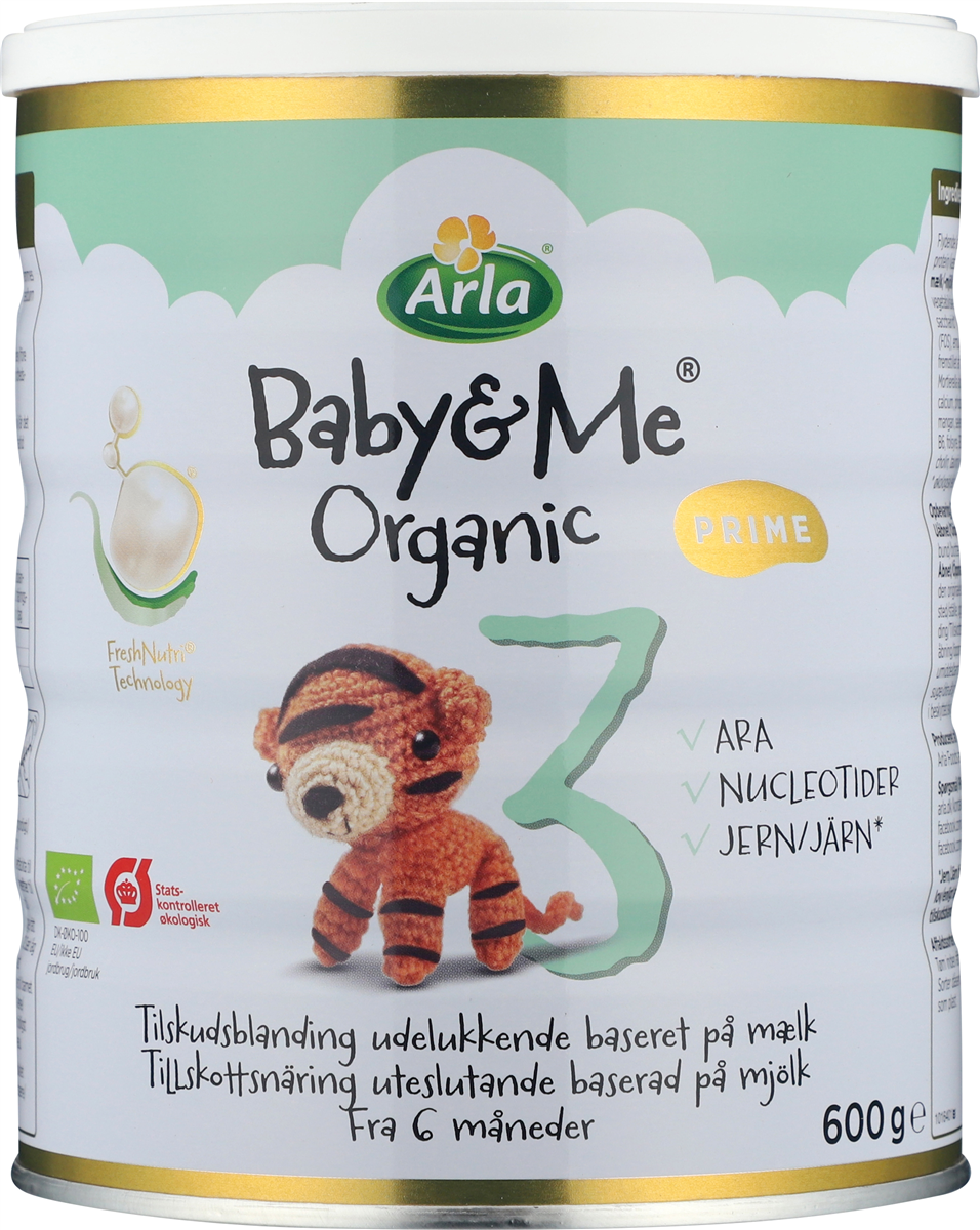 Baby&Me Organic Prime3 øko 800 g