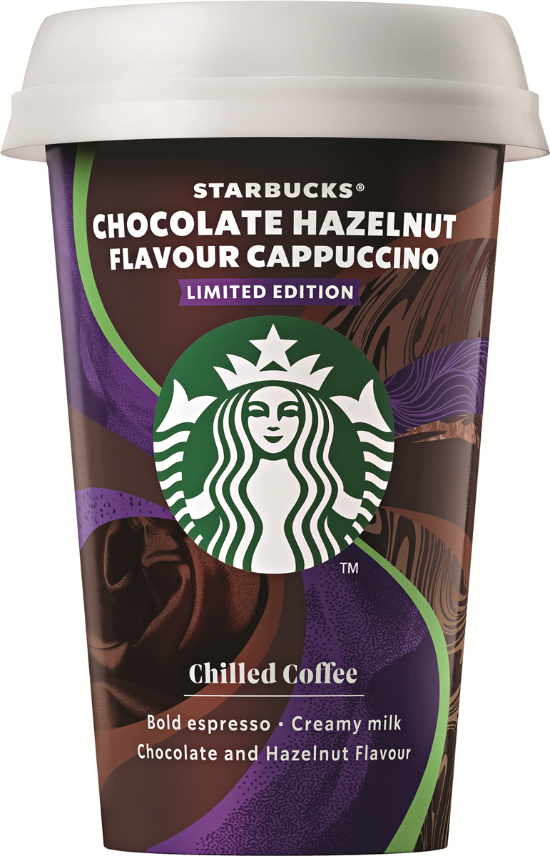Starbucks Sbux choco hazelnut cappuc 220 ml