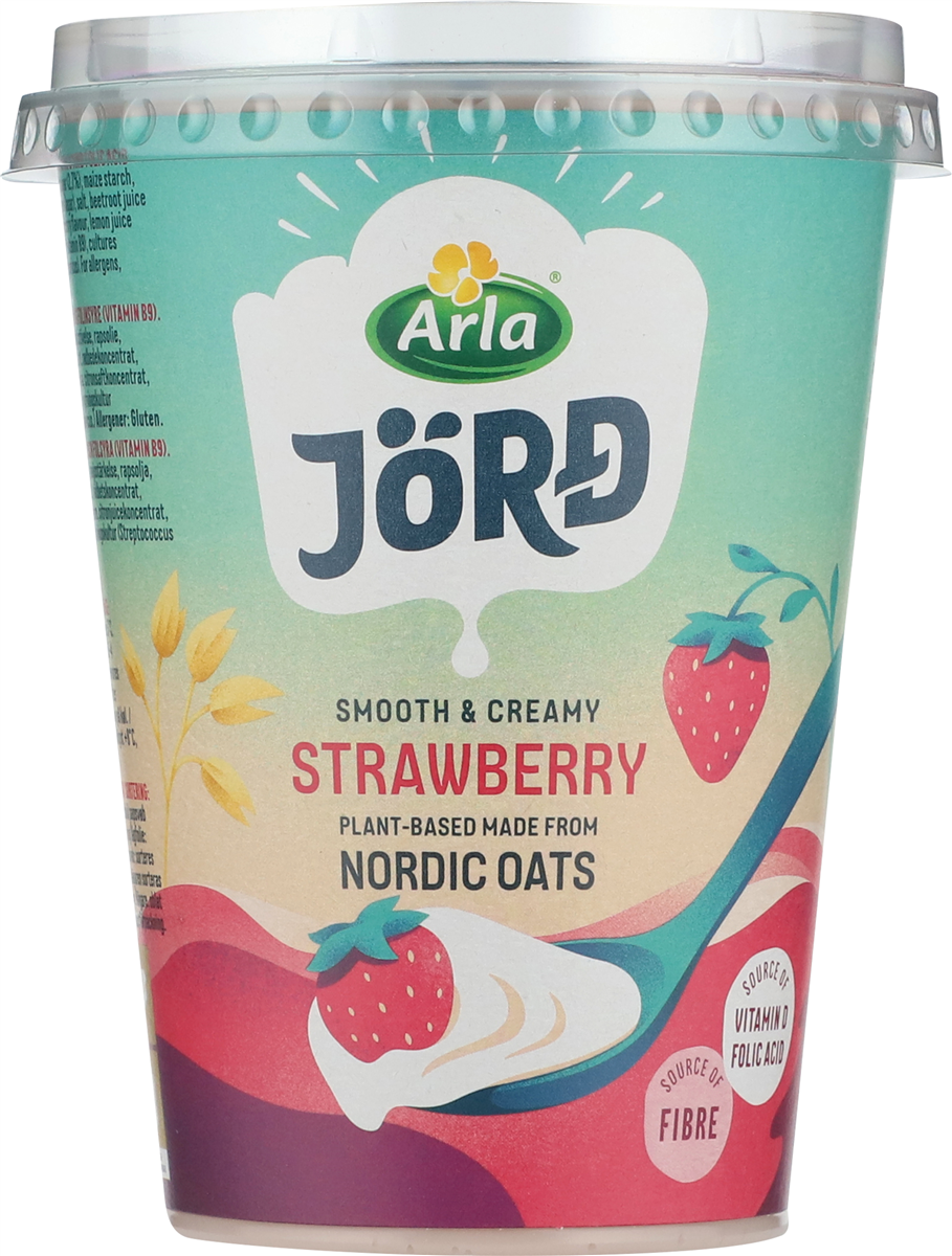 Arla Jörd jorbær planteyoughurt 400 g