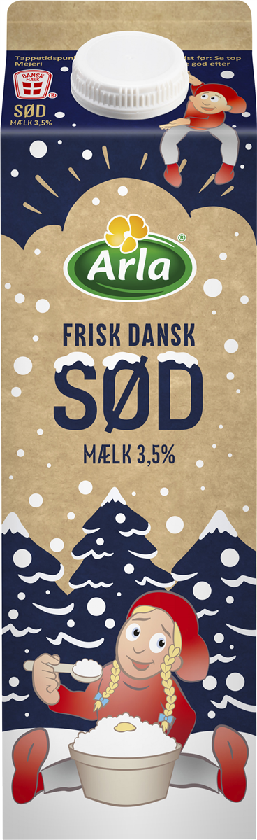 Arla Frisk Dansk Sødmælk 1 L