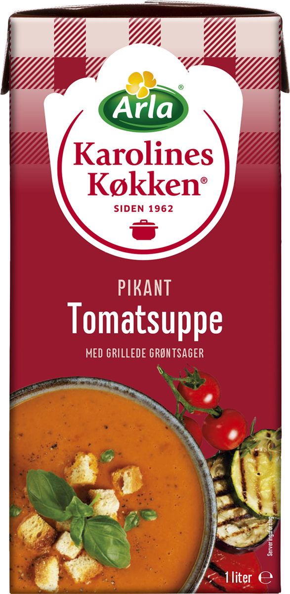 Karoline pikant tomatsuppe 1000 ml