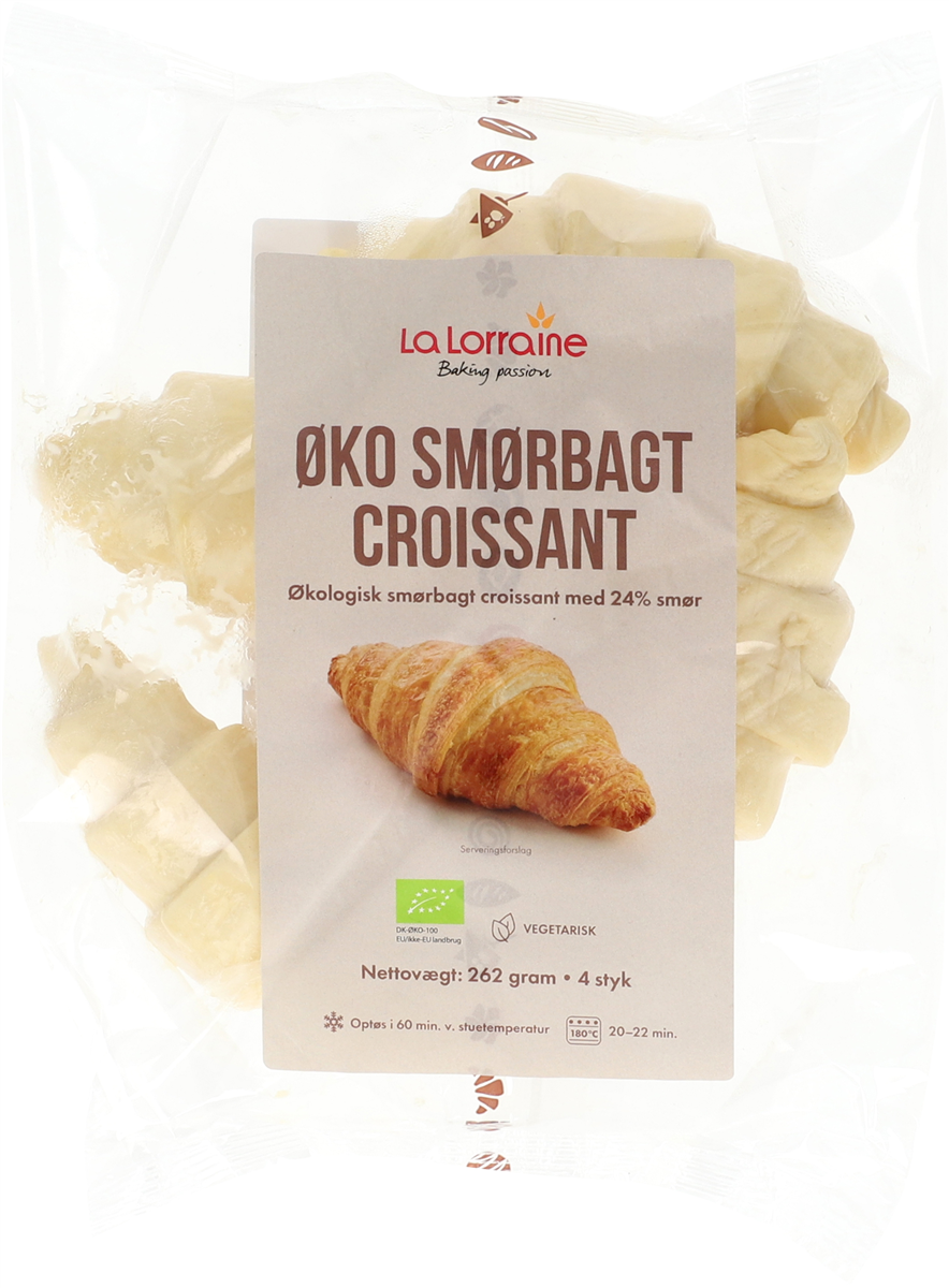 Croissant Smørbagt Øko