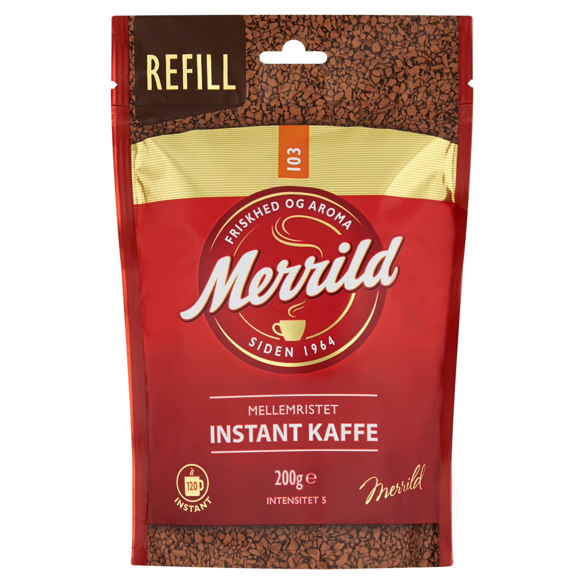 Merrild instant kaffe ref. 200 g