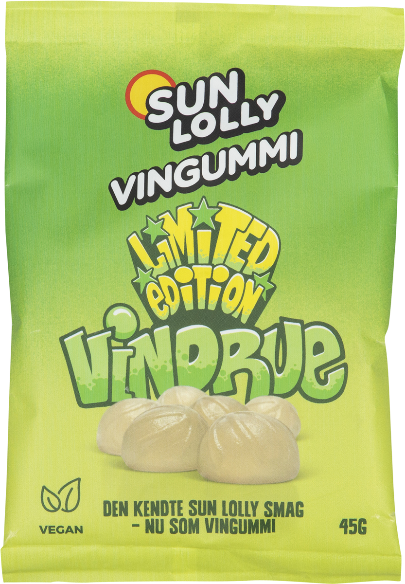 Sun Lolly vingummi Grape 45 g