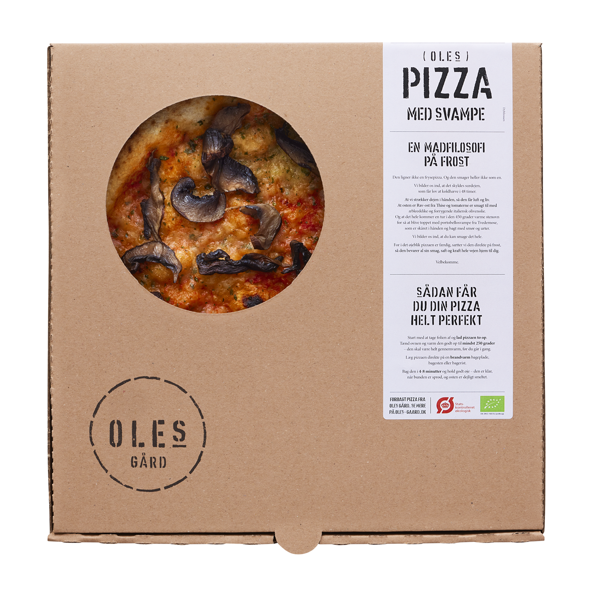 Oles Pizza Svampe Økologisk