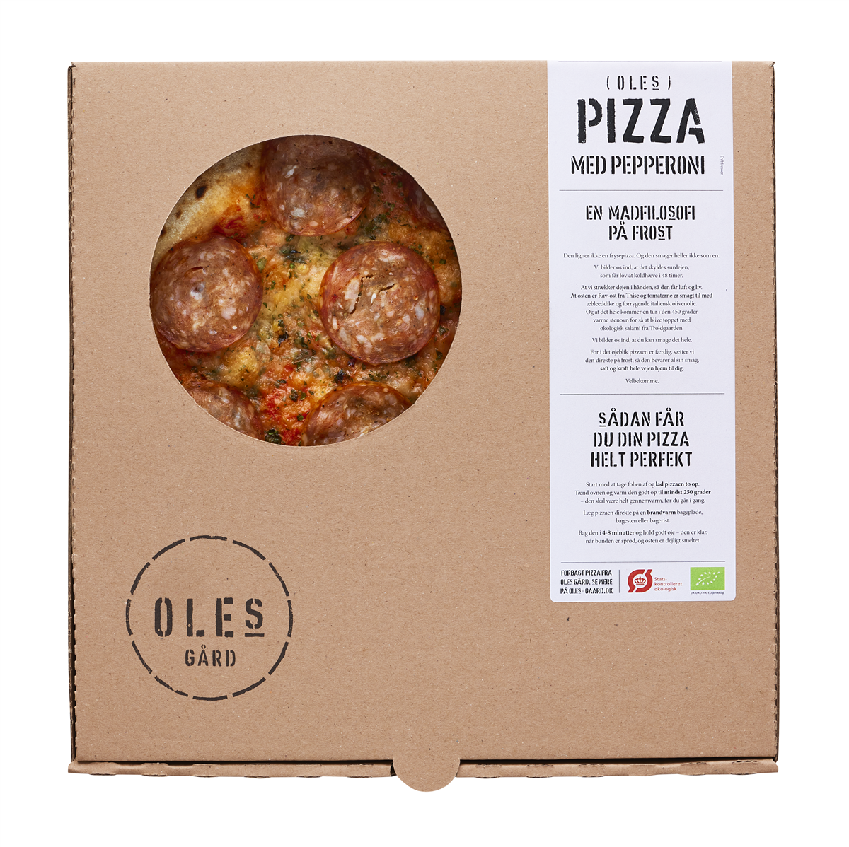 Oles Pizza Pepperoni Øko