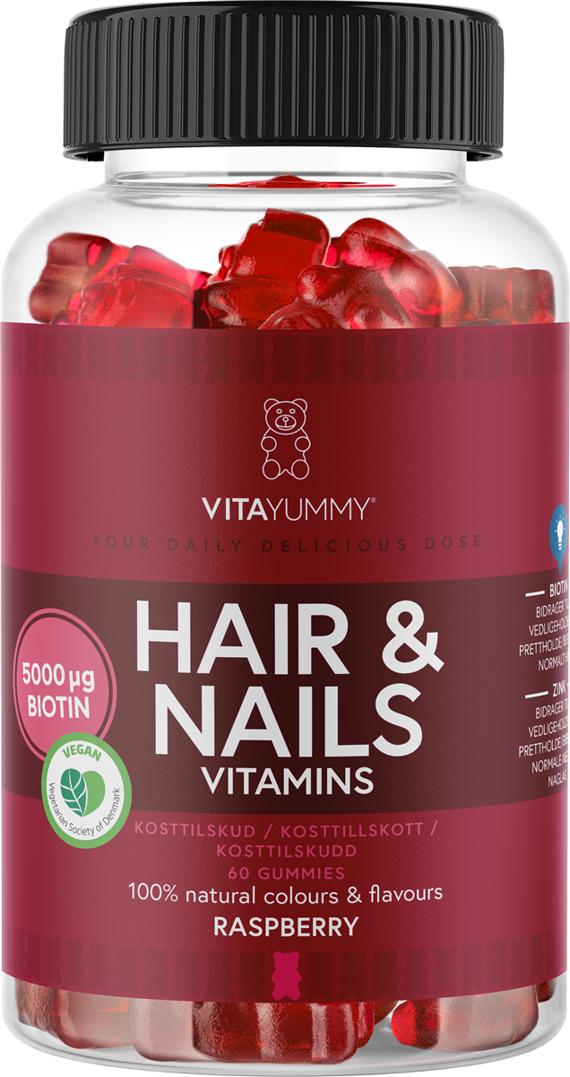 VitaYummy Hair & Nails 60 stk