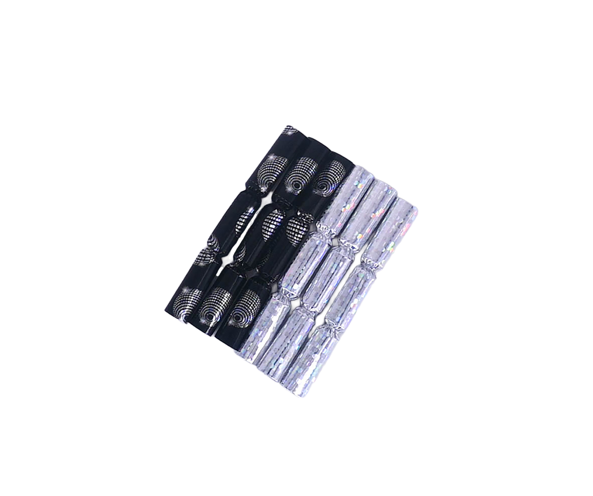 Knallert disco print 6 stk 6 stk.