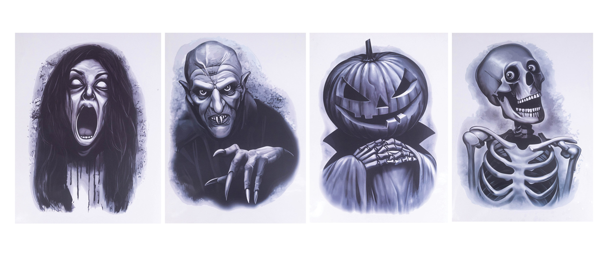 Vindue stickers Halloween