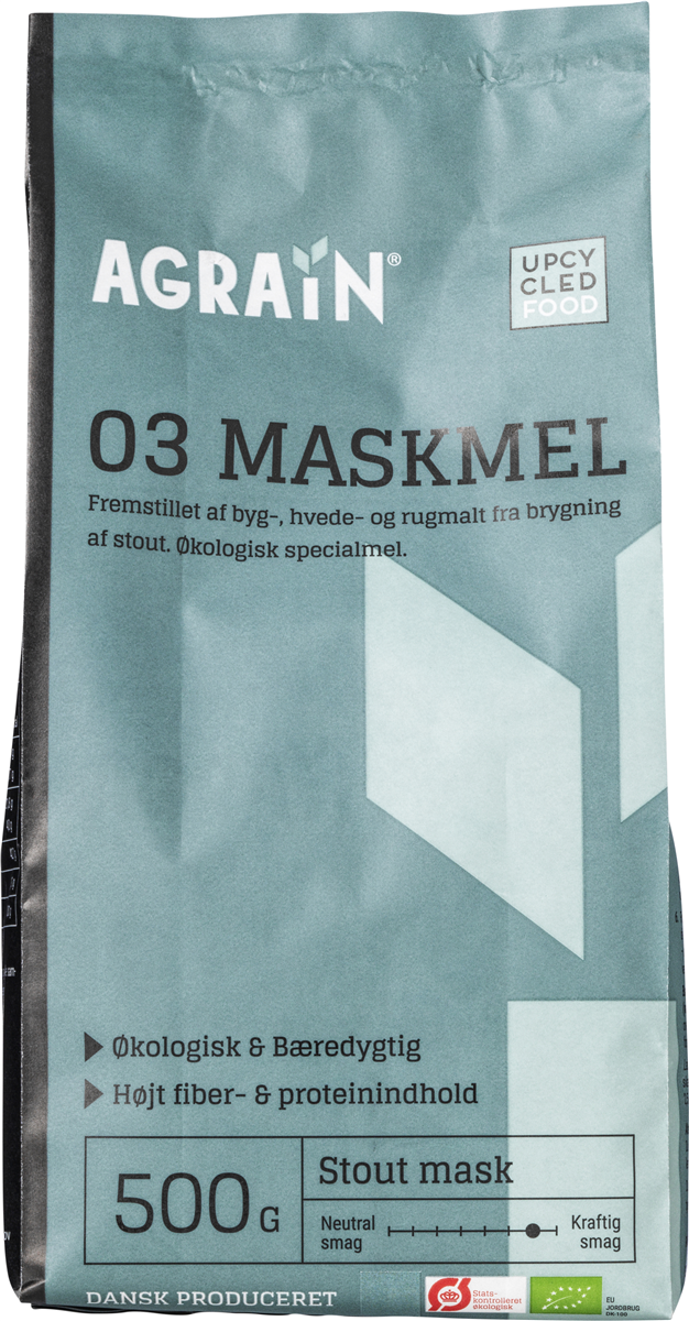 Maskmel Stout Øko