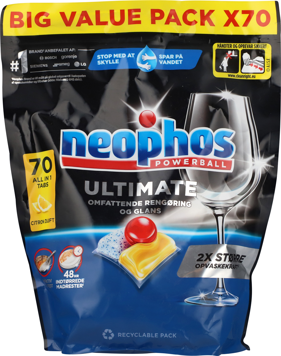 Neophos Ultimate Lemon, 70 stk