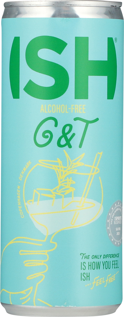 Ginish & tonic alkoholfri 250 ml