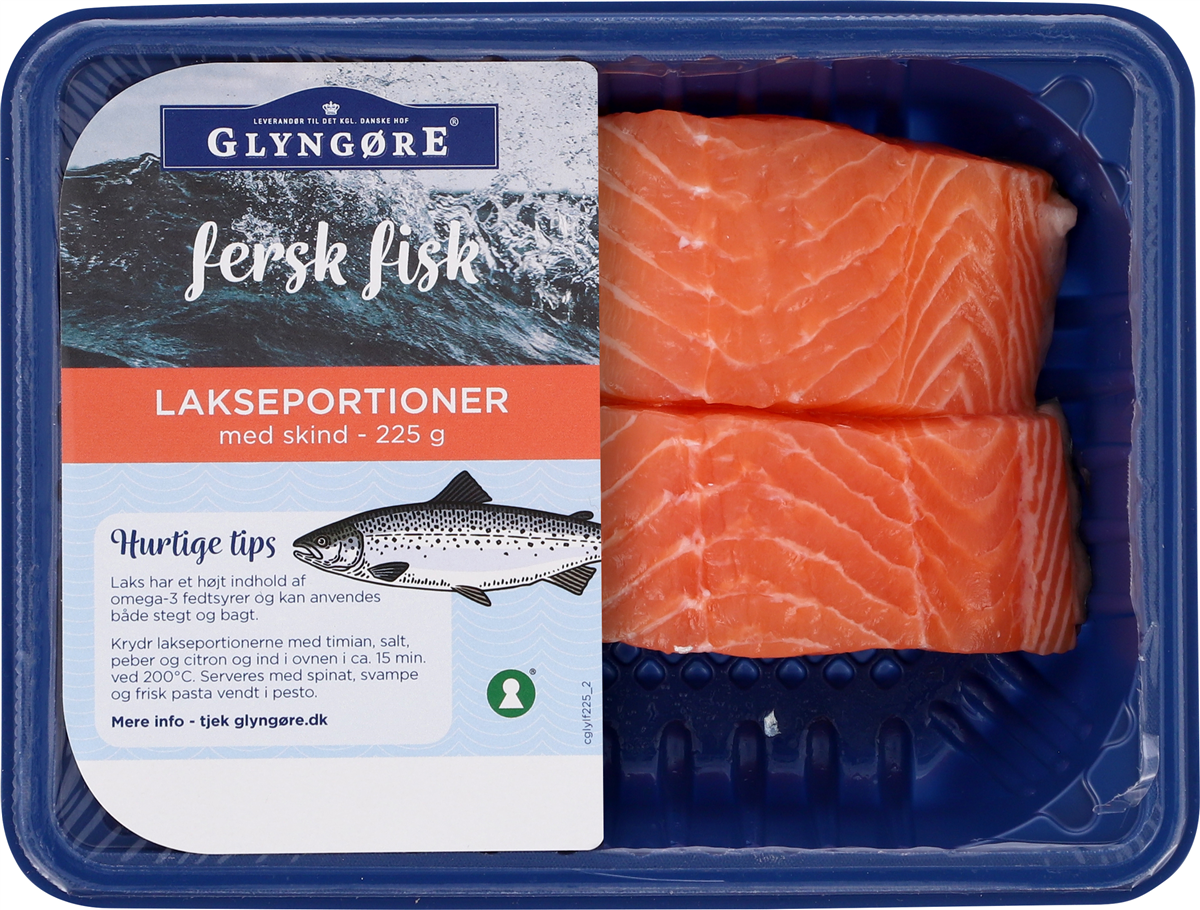 Glyngøre Lakseportioner 225 g