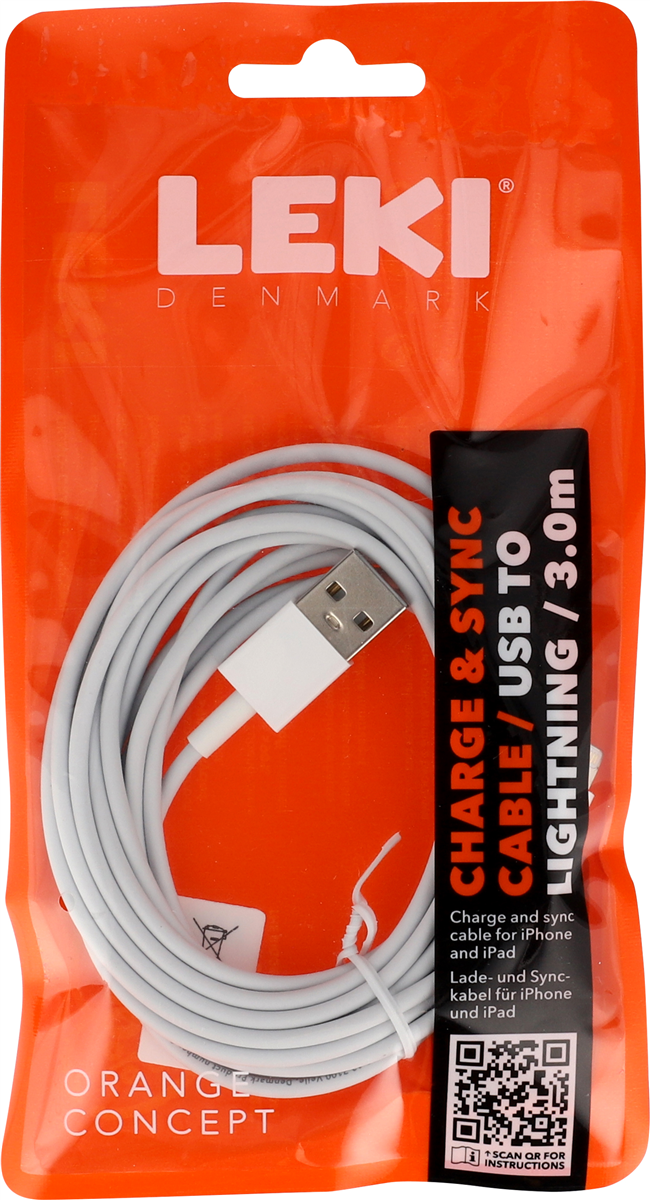 USB Light Lade-Datakabel 3 m
