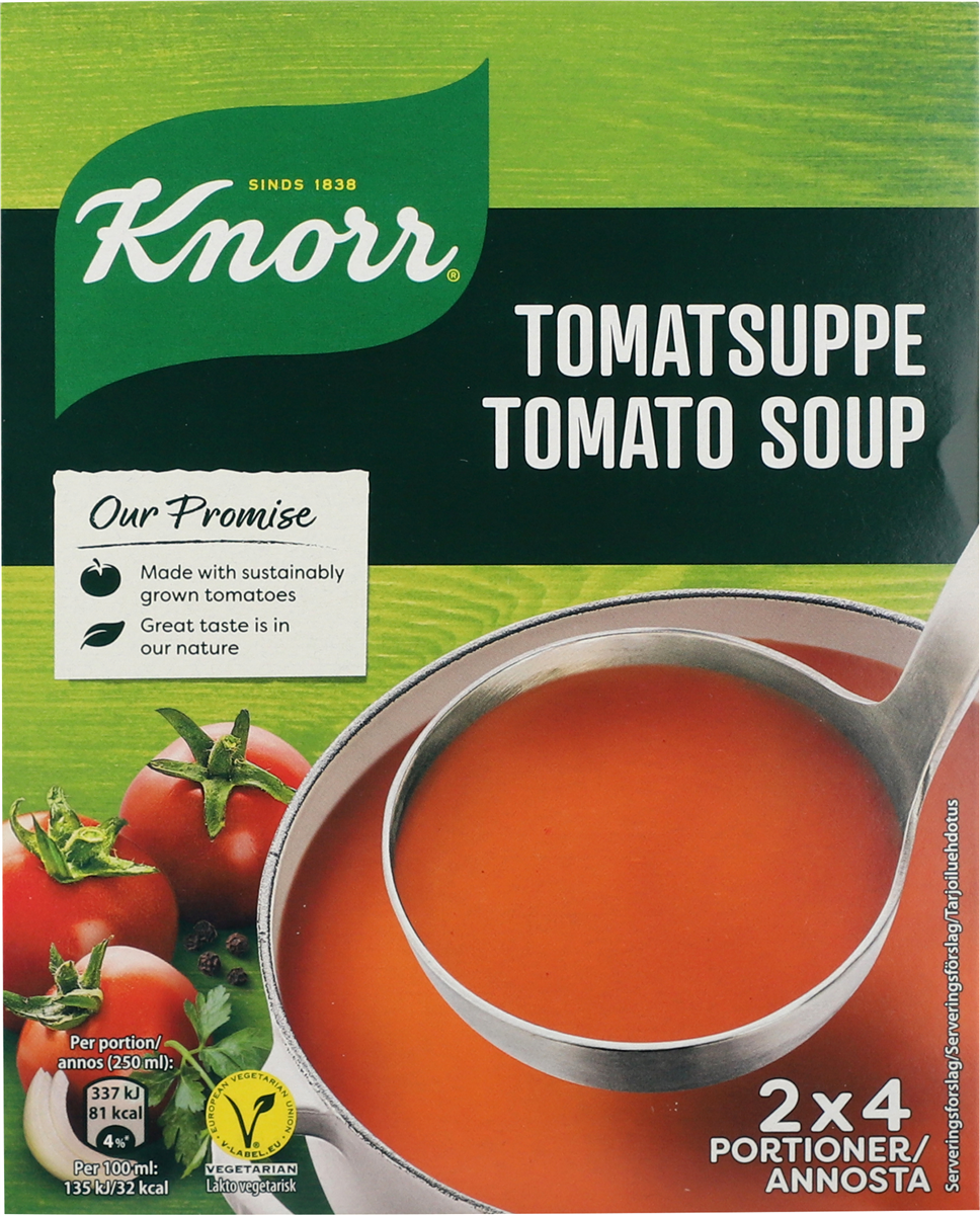 Knorr tomatsuppe øk 2 x 124 g
