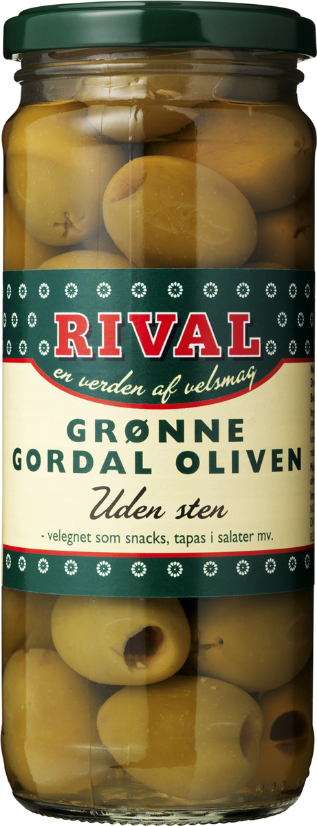 Rival Grønne Oliven uden Sten