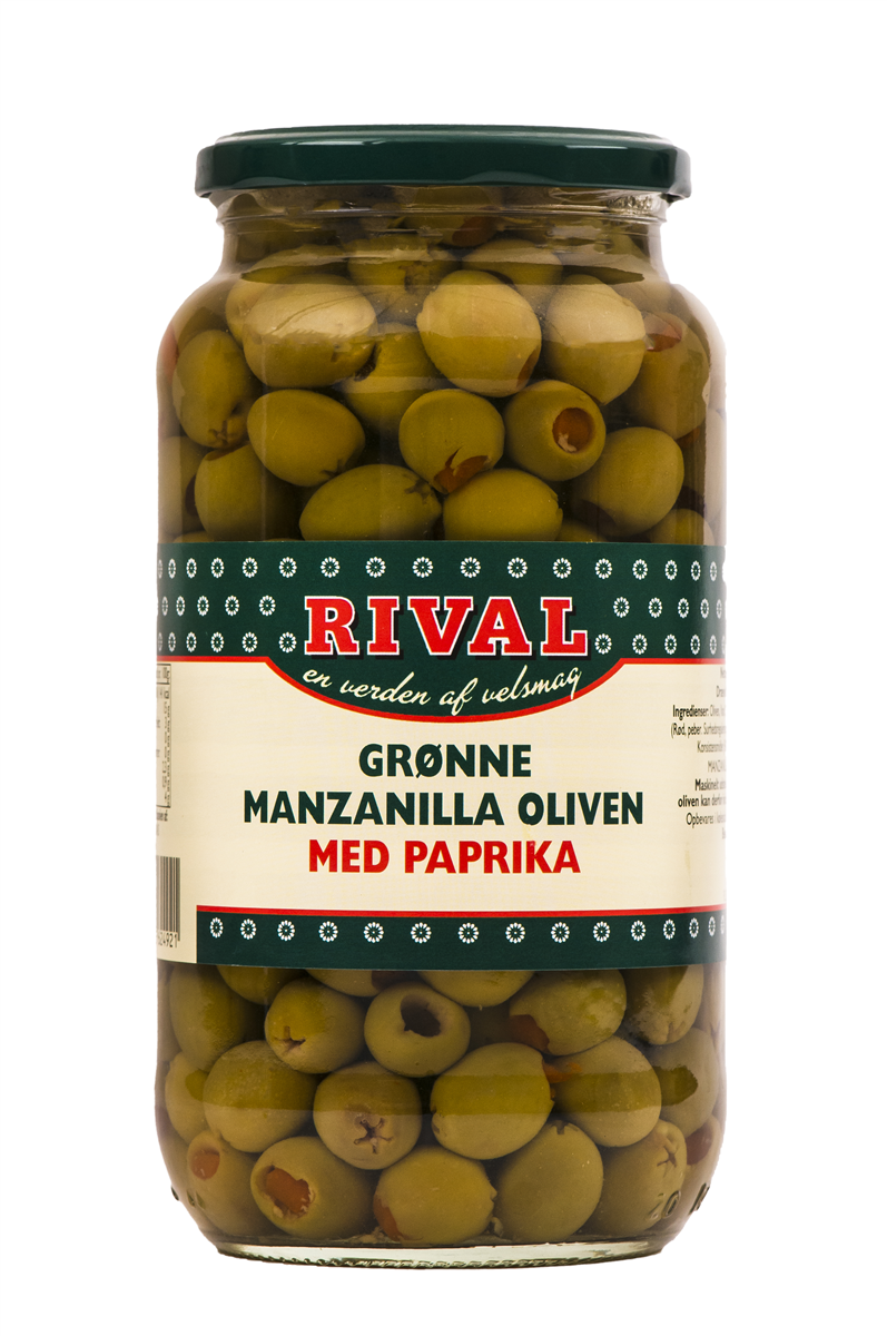 Rival oliven med paprika